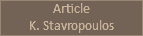 Article K. Stavropoulos 