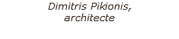Dimitris Pikionis, architecte